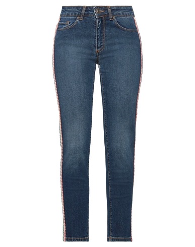 MEM.JS Denim pants Blue 98% Cotton, 2% Elastane