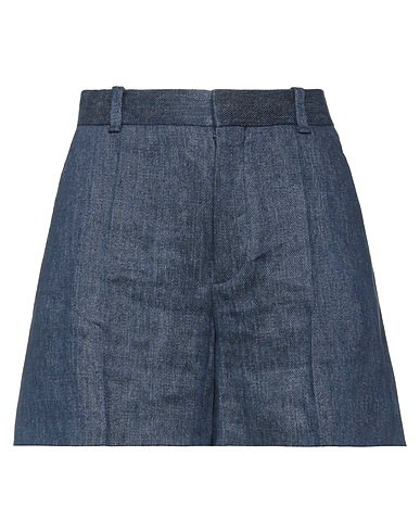 CHLOÉ Shorts & Bermuda Blue 100% Linen