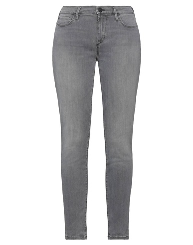 TRUE RELIGION Denim trousers Grey 89% Cotton, 8% Polyester, 3% Elastane