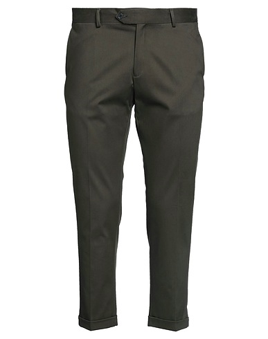 EXTE Chinos Verde militare 100% Cotone