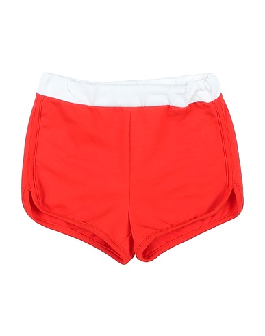 ELISABETTA FRANCHI Shorts & Bermuda Tomato red 95% Cotton, 5% Elastane