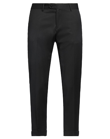 EXTE Casual pants Black 100% Wool