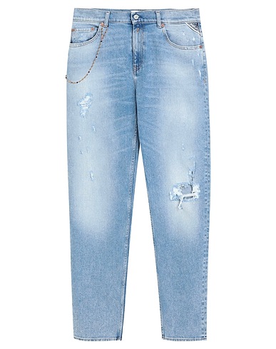 REPLAY Denim trousers Blue 98% Cotton, 2% Elastane