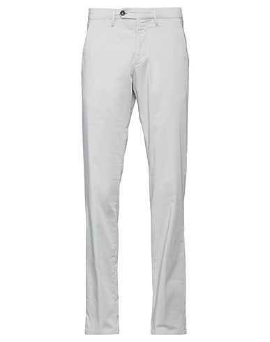 MICHAEL COAL Casual trouser Light grey 66% Cotton, 15% Polyester, 15% Polyamide, 4% Elastane