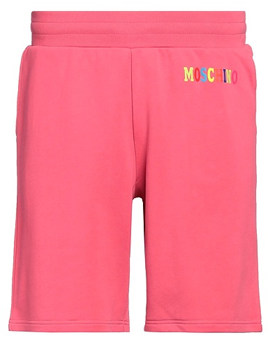 MOSCHINO Shorts & Bermuda Fuchsia 100% Organic cotton