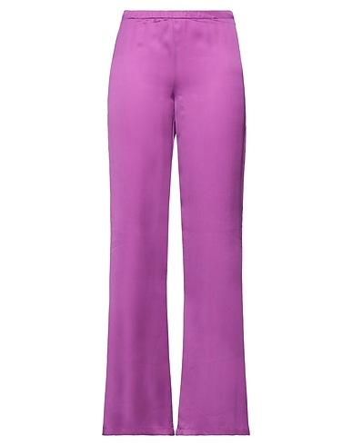 FUSIONI Pantalone Viola 85% Bambù, 15% Modal