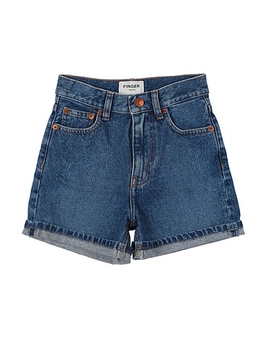 FINGER IN THE NOSE Pantaloni jeans Blu 100% Cotone