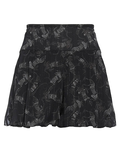 PAOLA T. Shorts & Bermuda Black 100% Polyester