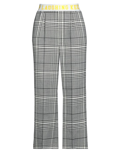 MIRA MIKATI Casual trouser Black 52% Cotton, 28% Polyester, 20% Wool