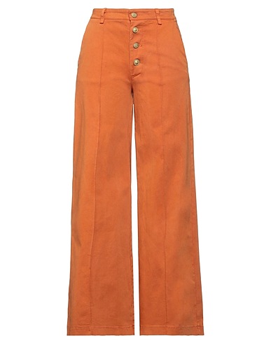 NANA' Casual trouser Camel 97% Cotton, 3% Elastane