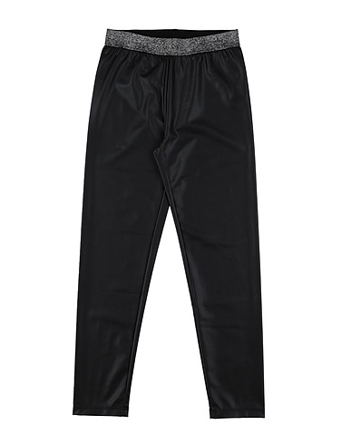 PINKO UP Leggings Black 93% Polyester, 7% Elastane