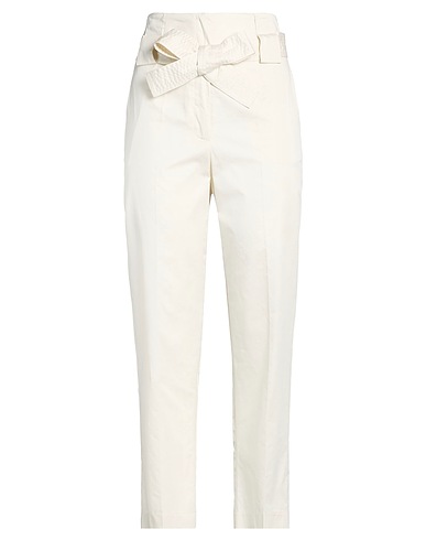 KAOS Casual pants Cream 100% Cotton