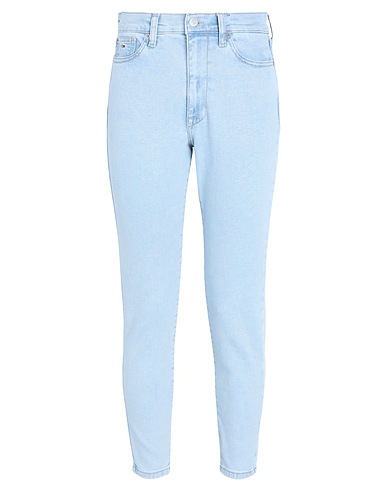 TOMMY JEANS Denim trousers Blue 98% Cotton, 2% Elastane