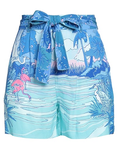 TOMMY JEANS Shorts & Bermuda Azure 100% Viscose