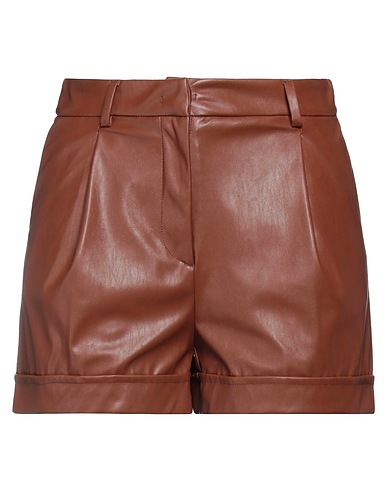 MANILA GRACE Shorts & Bermuda Brown 100% Polyester