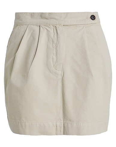 TOMMY HILFIGER Mini skirt Beige 100% Cotton
