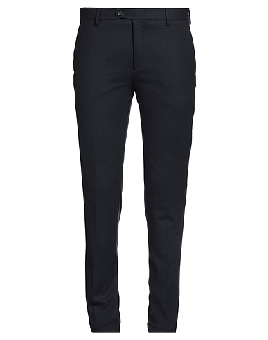 BRIAN DALES Casual trouser Midnight blue 58% Wool, 38% Polyester, 4% Elastane