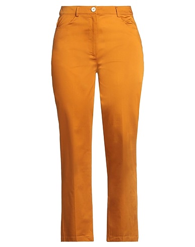 NICE THINGS by PALOMA S. Casual trouser Tan 98% Cotton, 2% Elastane