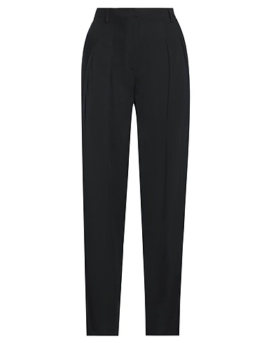 MANILA GRACE Casual trouser Black 100% Viscose