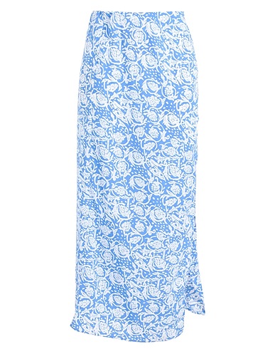 ONLY Long skirt Light blue 65% Recycled polyester, 35% Polyester