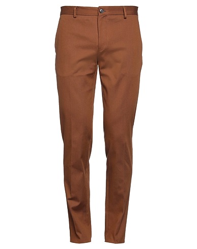 BRIAN DALES Casual trouser Camel 98% Cotton, 2% Elastane