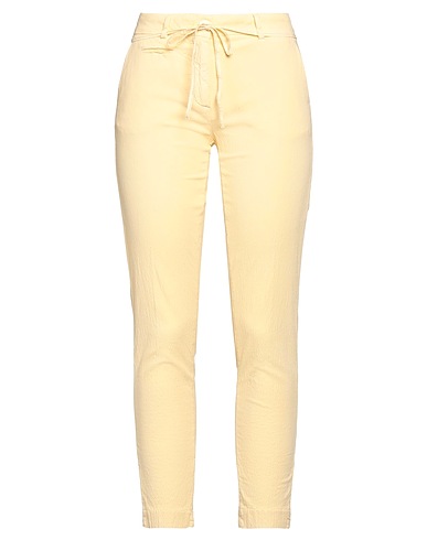 MASON'S Pantalone Giallo pastello 98% Cotone, 2% Elastan