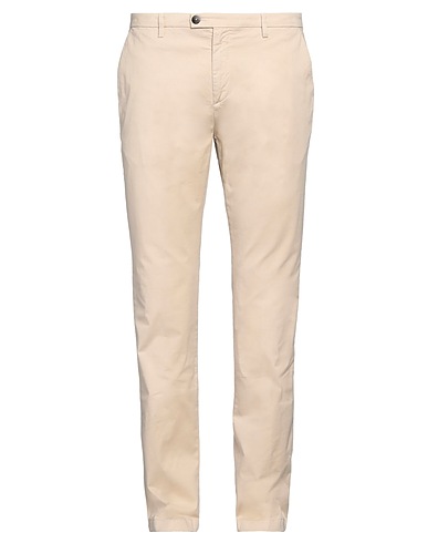 CRUNA Casual pants Beige 97% Cotton, 3% Elastane