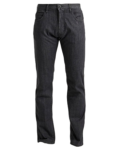 EMPORIO ARMANI Casual pants Black 88% Cotton, 8% Elastomultiester, 4% Elastane