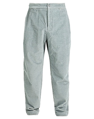 EMPORIO ARMANI Casual pants Grey 100% Cotton