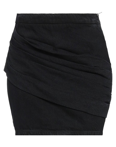IRO Denim skirt Black 100% Cotton