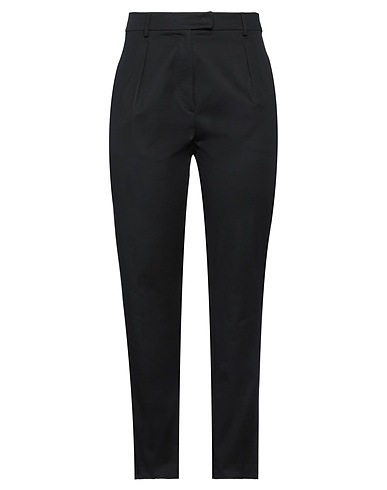 MAX MARA STUDIO Casual pants Black 95% Cotton, 5% Elastane