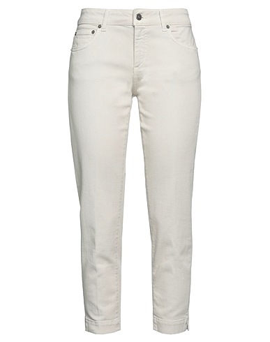 DONDUP Pantalone Beige 92% Cotone, 6% Elastomultiestere, 2% Elastan
