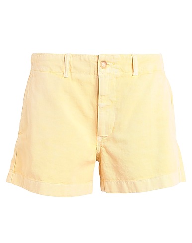 POLO RALPH LAUREN Shorts & Bermuda CHINO SHORT
 Pastel yellow 100% Cotton