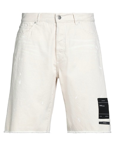PRPS Denim shorts Beige 100% Cotton