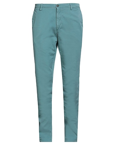 MASON'S Casual trouser Pastel blue 97% Cotton, 3% Lycra®