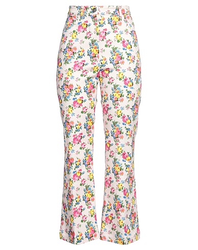 SPORTMAX Casual trouser Light pink 97% Cotton, 3% Elastane