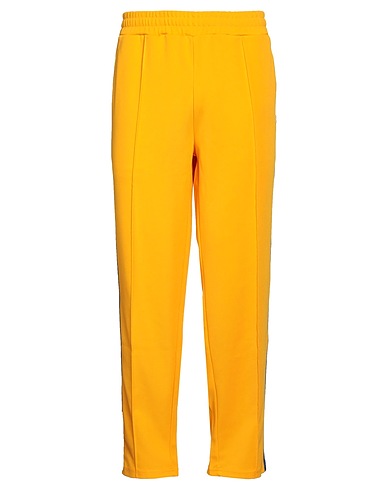 PHOBIA ARCHIVE x RUSSELL ATHLETIC Pantalone Giallo ocra 100% Poliestere