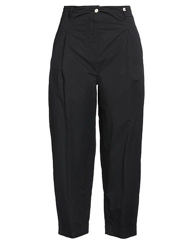 MYTHS Pantalone Nero 97% Cotone, 3% Elastan