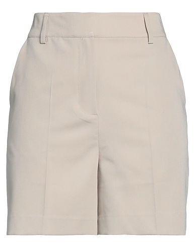 MINUS Shorts & Bermuda Beige 68% Polyester, 28% Viscose, 4% Elastane