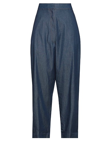 ALESSIA SANTI Casual trouser Blue 100% Cotton