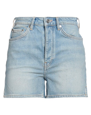MAISON SCOTCH Shorts jeans Blu 79% Cotone, 20% Cotone riciclato, 1% Elastan