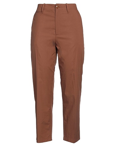 CLOSED Casual pants Brown 100% Cotton