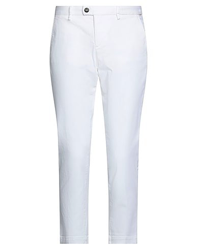 ROŸ ROGER'S Chinos Bianco 97% Cotone, 3% Elastan