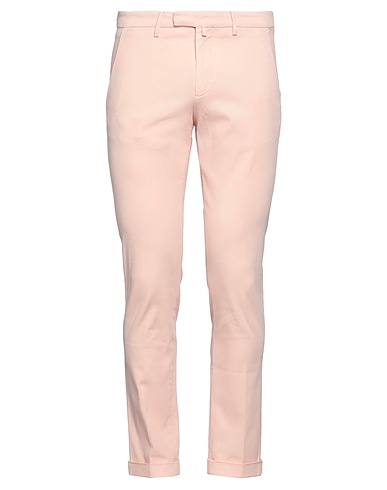 BRIGLIA 1949 Casual trouser Light pink 98% Cotton, 2% Elastane