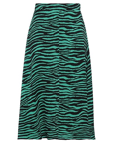 MINUS Midi skirt Green 100% Polyester