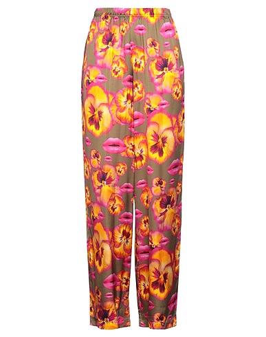 HOUSE OF AMEN Casual pants Military green 100% Viscose