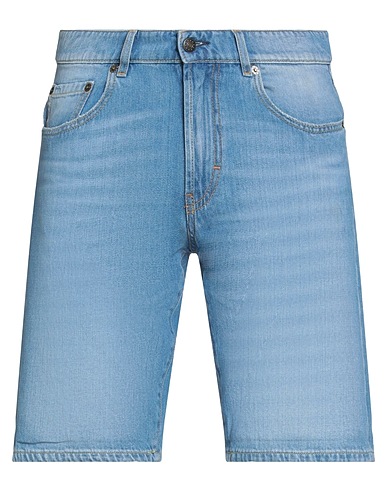 MODFITTERS Denim shorts Blue 100% Cotton