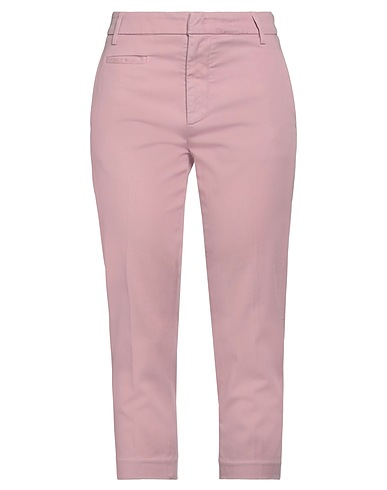 DONDUP Casual trouser Pink 67% Cotton, 29% Lyocell, 4% Elastane