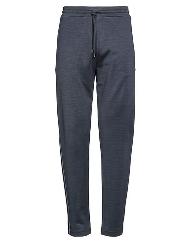 CANALI パンツ ブルーグレー コットン 49% / シルク 43% / ナイロン 8%