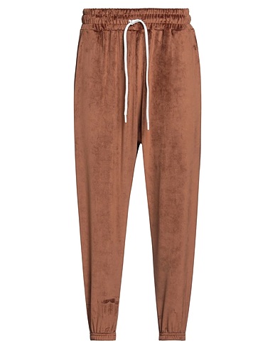 TAKESHY KUROSAWA Pantalon Camel 92% Polyester, 8% Élasthanne